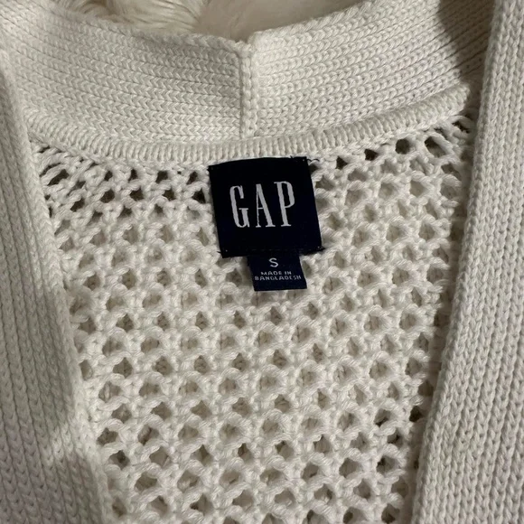 Gap Women - Crochet Cardigan Sweater - Small - Picture 9 of 12